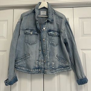 Old Navy Light Wash Boyfriend Jean Jacket